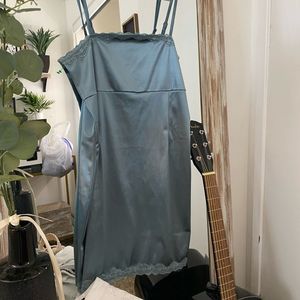 Cotton on Blue Slip Dress with adjustable straps